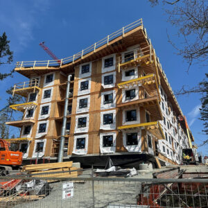 Apartment Prefabricated Wood Frame Construction in British Columbia